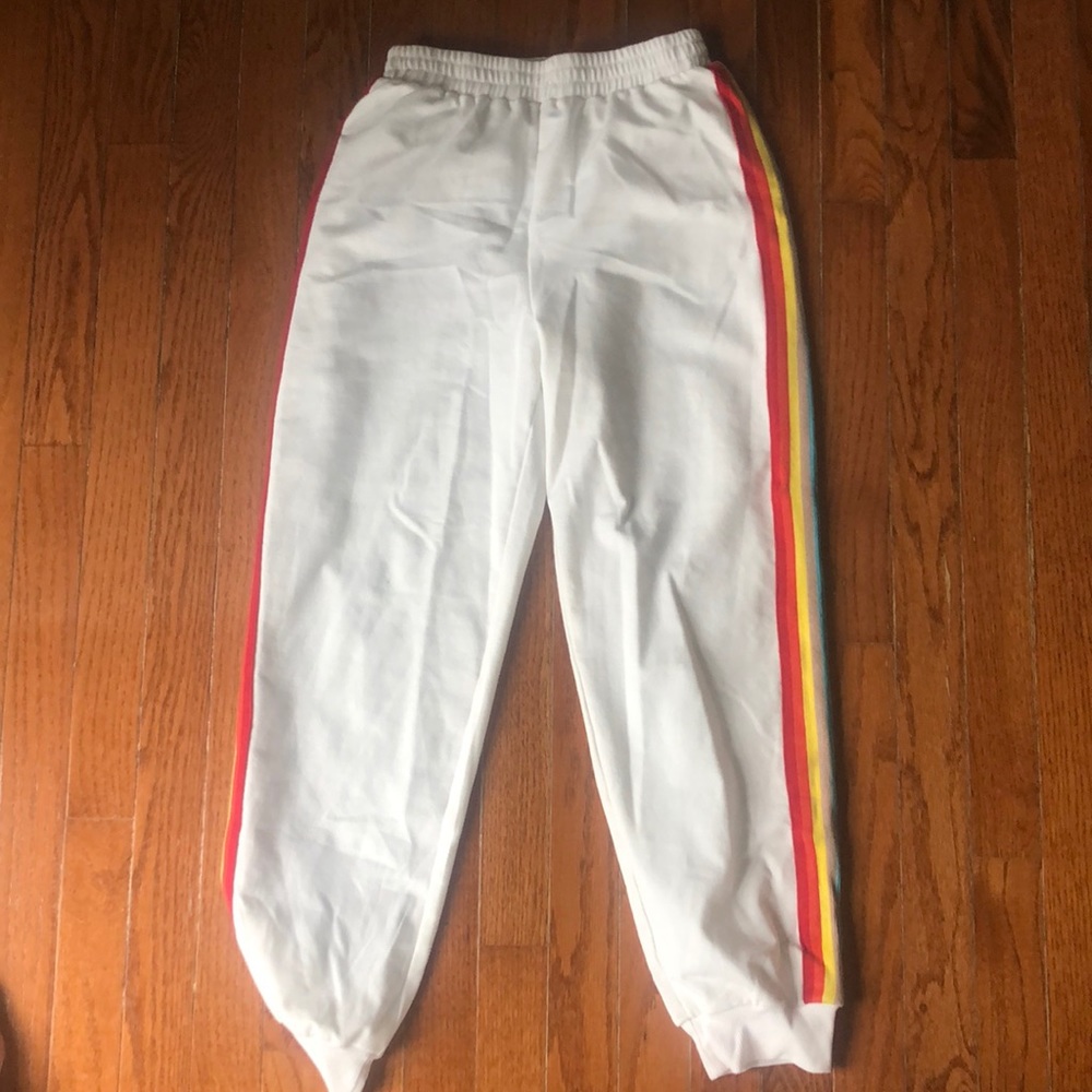Shein rainbow sweatpants